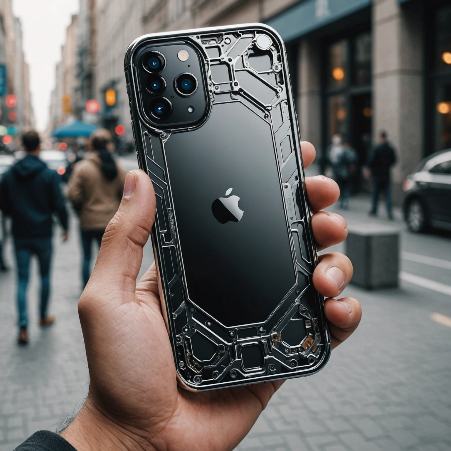 Айфон 12 Про в руке: Технологический прорыв для современных пользователей