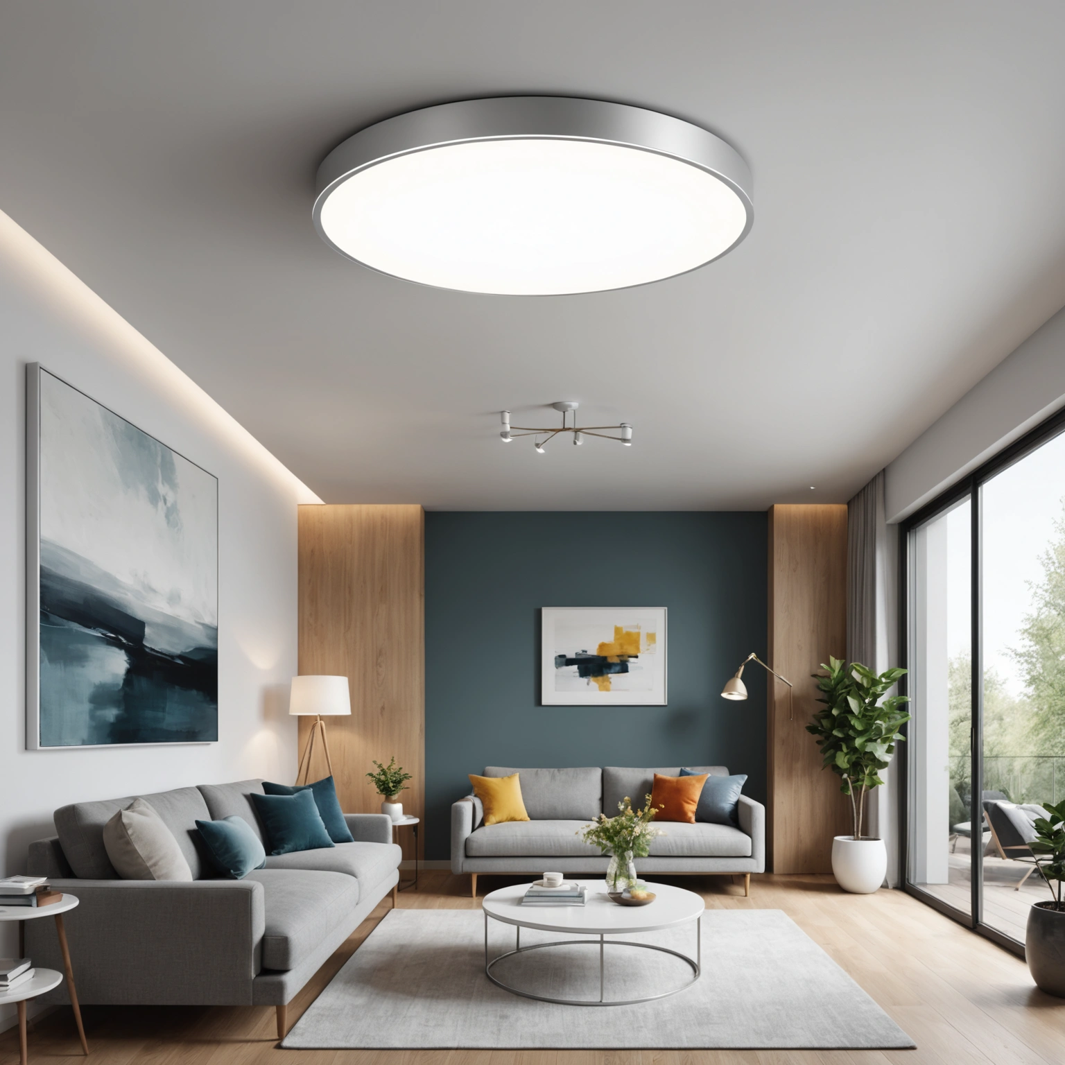 Освещение в современном интерьере: как выбрать идеальный светильник потолочный LED