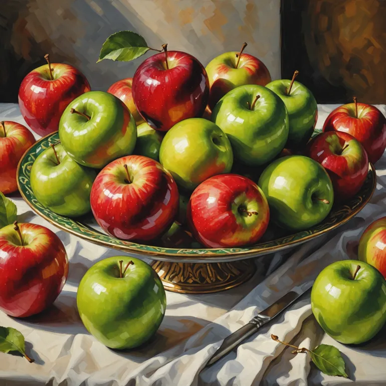 Искусство и атмосфера: как декор с картинами натюрмортов фруктов преобразит ваш интерьер