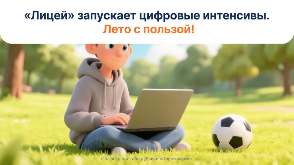 «Лицей» запускает цифровые интенсивы. Лето с пользой!