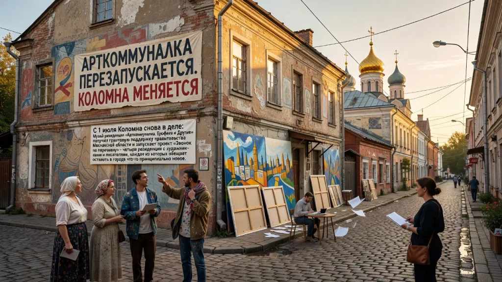 Арткоммуналка перезапускается. Коломна меняется