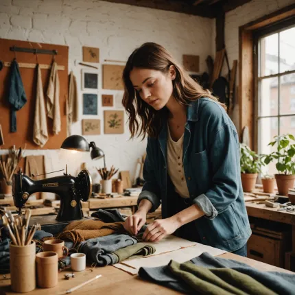 Индивидуальный стиль: Авторская мода и индивидуальный стиль в текстильных проектах