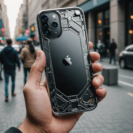 Айфон 12 Про в руке: Технологический прорыв для современных пользователей