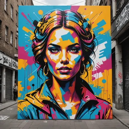 Декор, который меняет пространство: картина граффити уличное и картина 80x120 как тренды современного интерьера
